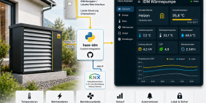 IDM Navigator Wärmepumpe in Home Assistant per Modbus TCP